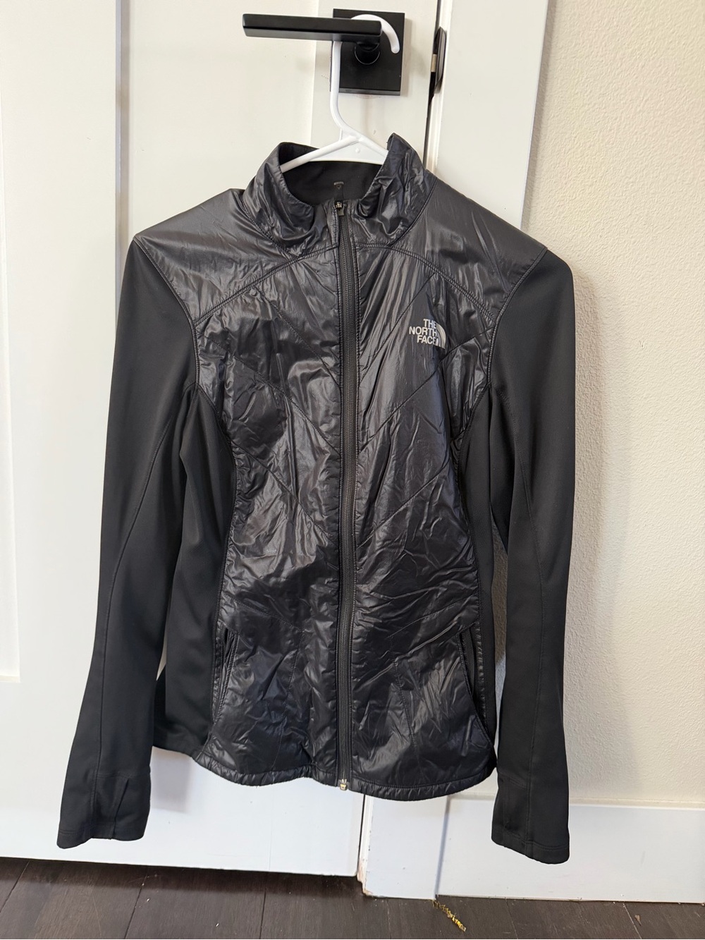 The North Face Women's Black Hybrid Utility Jacket
